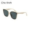 Chic Kraft Sunglasses - White